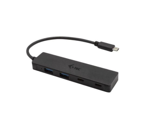 i-tec USB-C Metal HUB 2x USB 3.0 + 2x USB-C 19 cm kabel USB-C - 682277 - zdjęcie 2